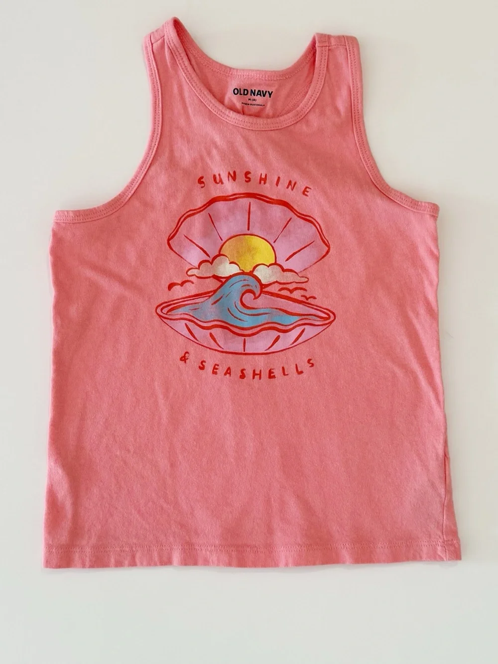Old Navy 8Y Graphic Tank Top